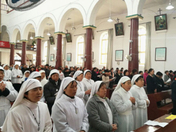 陕西:三原教区总堂隆重举行慈悲禧年闭幕弥撒暨开拓慈悲福传新征程