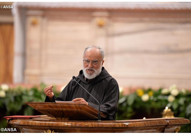 (梵蒂冈电台讯)教宗府讲道神师坎塔拉梅萨(raniero cantalamessa)神父