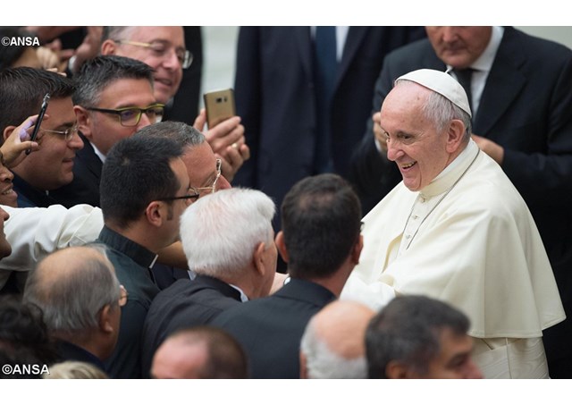 教宗接见意大利全国礼仪周礼仪的代表礼仪是活的是生活